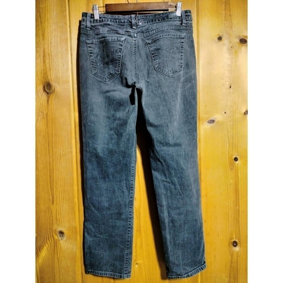 Bandolino Blu black jeans size 10 stretch basic - Picture 2 of 6